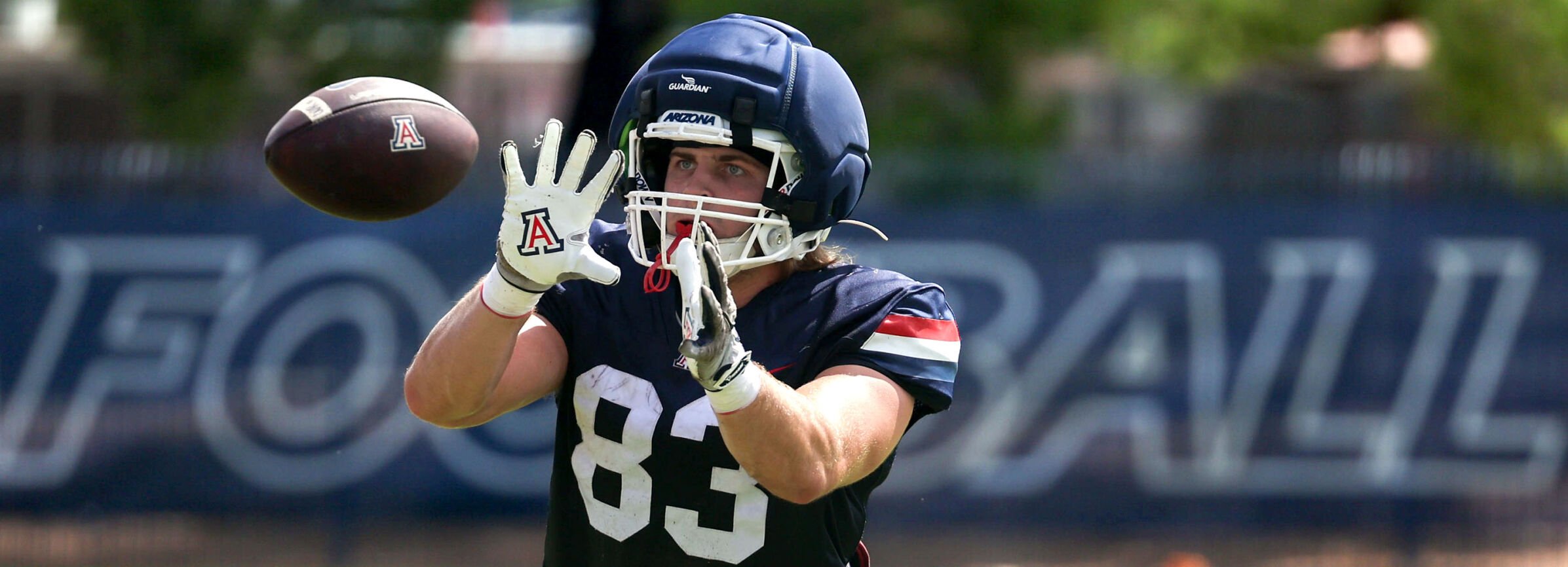 Arizona fall football practice